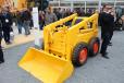 Among the much bigger iron Case showcased at bauma 2019, the company also displayed a restored antique 1530 Uni-Loader. 