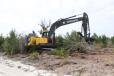 The land to be cleared in the project is flat and sandy, as Bay County is located in the Florida Panhandle.
(FDOT photo) 