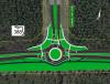 The biggest challenge in project involves construction of the SR 388 roundabout at the entrance to Northwest Florida Beaches International Airport, given its specialized design and the need to maintain traffic flow.
(FDOT photo) 