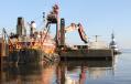 Soon to be completed at the Port of Philadelphia is the dredging of the port from 40 ft. to 45 ft.
(USACE photo)