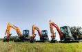 Doosan DX35-5, DX42-5 and DX50-5 mini excavators are expected to arrive at dealerships in mid-July 2019. 