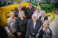 Started in 1962, West Side Tractor Sales is a third-generation family business owned by the Benck family. Gathered for a family portrait are (L-R, front) Jen Snow, Diane Benck and founders Richard and Mary Benck; and (L-R, rear) Steve Benck, Tom Benck, Brian Benck and Lauren Coffaro.