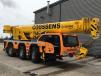 Paul Coussens considers the Demag AC 60-3 all terrain crane to be an ideal machine for lifting roof trusses, steel girders, and concrete components at large working radii or over and beyond obstacles.  