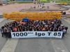 Manitowoc’s manufacturing facility in Charlieu, France, has shipped its 1,000th Igo T 85. The landmark self-erecting crane has been sold to a customer in Benelux.  