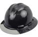 Bullard’s AboveView hard hat increases upper peripheral view by more than 50 percent and is the only full brim hard hat with a replaceable see-through brim visor. 
