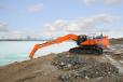 The DX530LC-5 SLR is the largest Doosan crawler excavator sold in the United States and Canada.