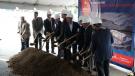 Gov. Ned Lamont, state leaders, Connecticut Airport Authority officials and project stakeholders held a ceremonial groundbreaking ceremony at the construction site of Bradley International Airport’s new Ground Transportation Center July 18.