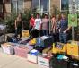 Members of the Women in Construction Committee present the supplies to Lemelson STEM Academy.
(Nevada AGC photo)