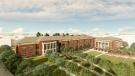 Artist’s rendering of what the completed Academic Classroom and Laboratory Complex (ACLC) will look like on Auburn’s campus in spring 2022.
(Auburn University Facilities Management photo)