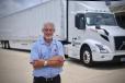 C&S Wholesale Grocers driver Louis Scaruffi ran out-and-back deliveries to grocery stores across Louisiana, Mississippi, Alabama and Florida in a 2019 Volvo VNR 300 day cab with a Volvo D13 engine and 6x4 configuration. 