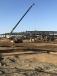 The steel is up and the deck is up. Collectively, the buildings will provide 185,000 sq. ft. of space.
(Walsh Group photo) 
