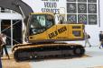 On display at the Volvo booth at the Festival Grounds was the special Gold Rush excavator 