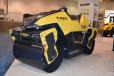 Now this is a first! The Bomag Robomag operator-free asphalt compactor. This is a fully autonomous tandem roller for asphalt compaction. Based on geo-fencing and GPS data, it can autonomously compact a pre-planned area. It includes Bomag’s Asphalt Manager technology for achieving optimal compaction results and documenting these. It also contains sensors for obstacle detection to improve safety. 
