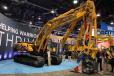 Kobelco saluted veterans and the Wounded Warrior Project with this special excavator during ConExpo. 