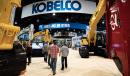 Kobelco welcomed ConExpo 2020 attendees with a host of new excavators at its exhibit. 