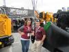 Bandit Industries’ Bethany Lenahan and Eddie Gruss were ready to discuss the company’s recently introduced Model SG-75 stump grinder at the show.
 