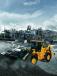 The Hyundai HL975A CVT wheel loader, is the company’s first wheel loader model to feature a continuously variable transmission. A Series wheel loaders sport a new paint scheme, featuring dark green-painted arms and accents.