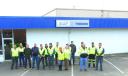 The Hoffman Equipment team in Deptford, N.J. Hoffman acquired this branch with the purchase of Penn-Jersey — it has been a Volvo location since 1972.