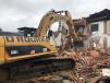 O’Rourke Wrecking is using Cat excavators, dozers and loaders; and Bobcat skid steers.