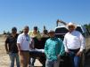 (L-R): Sonora Foreman, Alex Vargas; Sonora President, Brittain Griffith; Sonora Vice President, Gary Sundstrom; Sonora Foreman, Kristian Carbajal and Sonora Special Projects Director, Louis Evans.