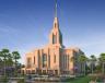 An exterior rendering of the three-story Washington County Temple that will be located in St. George released by The Church of Jesus Christ of Latter-day Saints on Tuesday, April 7, 2020.
(The Church of Jesus Christ of Latter-day Saints photo) 