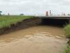 In Ohio, the worst damage occurred on eastbound U.S. 30 in the city of Sandusky when flood waters washed out a culvert, forcing the closure of the road.
(Matthew Bruning/Ohio Department of Transportation photo) 