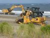 Designed to rebuild beaches along this stretch, the more than $16 million project is part of a 50-year agreement that calls for a three-year cycle of renourishment projects. 