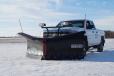 Hiniker offers a 10-ft. V-plow for bigger 4500/5500 trucks.
(Hiniker Company photo) 