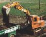Hitachi pioneered hydraulic technology in 1965 by building the UH03, the first hydraulic excavator in Japan made purely with domestic technologies.