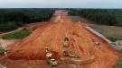 Eutaw Construction Company Inc. crews will be onsite for the construction of MDOT’s $81 million State Route 76 construction in Itawamba County until the end of 2023 as they build a 9-mi. extension of the 4-lane highway.
(Mississippi Department of Transportation photo)