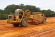 Eutaw uses various equipment, including Komatsu WA320 loaders; Cat 140M motor graders; and compactors — a Hamm H11IX and a Cat 815F.
(Mississippi Department of Transportation photo)