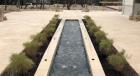 Miraval— Water feature at main entrance.
(WLE photo)