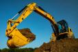 The Cat 317 can be upgraded to 360-degree visibility to see objects and personnel around the excavator in a single view. 