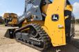 Compact track loaders can operate in places skid steers would struggle including uneven, muddy, sandy and snowy terrain.