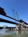 Alvaro Lopez has utilized a vast range of equipment on the projects he has overseen. On the Baytown Bridge project, his crews set heavy steel beams through the use of cranes placed on barges.