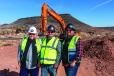 For the Rogers family, owners of Rogers Construction Inc., St. George, Utah, is the center of their family and business. (L-R) are founder Richard Rogers; Curtis Rogers, Rogers Construction president and second-generation owner; and Landon Rogers, supervisor and third-generation family member. 