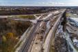 Michigan DOT completed its I-96/I-196 flip project in Grand Rapids.
 