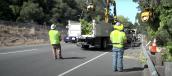 Removing these trees has allowed Caltrans to use a new technology that provides cost savings and is faster than methods in the past.