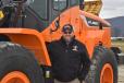 Jamie McCray, equipment manager at G. Stone Commercial, will put the Doosan loaders up against any loader manufacturer out there. 