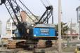 Gwenmor Marine Contracting’s vintage 1962 American 5292 crane is still being used on a daily basis.