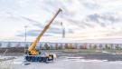 The Demag AC 80-4 features a main boom that is  196.9 ft. (60 m) long and that, with some configurations, makes it possible to have the longest main boom reach in the class of up to 132 tons (120 t). 