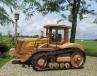 This Caterpillar Challenger, the only machine Don Weisel built with rubber tracks, is a 1/10 scale model and is built with exacting detail.