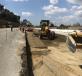 Crews from Guy F. Atkinson are executing a $107 million upgrade to the Pomona Freeway (SR 60) between the I-710 Long Beach and San Gabriel River (I-605) freeways to extend the lifespan of the highway.