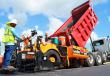 The latest LeeBoy 6150 purchase was delivered and put into service in Winter Garden, Fla., for a new subdivision paving job. 
