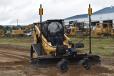 A Cat tracked loader properly equipped with Trimble 2D Laser guided technology maintains accurate grade, eliminating stakes and surveyors, saving thousands of dollars. 