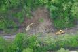 A slope stabilization project is running well ahead of schedule in Allegany County, Md. 