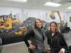 Meredith Mills (L) of Champaign Asphalt Co. and Sara Carlson of Curran Contracting were in attendance for Women of Asphalt’s meet and greet at Altorfer CAT. 