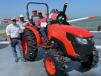 U.S. Army Reserve Master Sgt. Ben Henbest, who owns and operates Henbest Farms in Fayetteville, Ark., received a new Kubota MX Series tractor in a special ceremony aboard the USS Lexington during PBR's Air Force Reserve Cowboys for a Cause charity exhibition event in Corpus Christi over Labor Day Weekend.