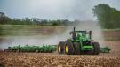 Due to an all-new John Deere PowerTech 13.6 L engine, 9 Series tractors can pull wider implements faster and more precisely than ever before. 