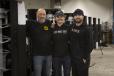 (L-R): Ron, Noah and Adam Bergman, the core team of Muskox.
(Muskox photo)
